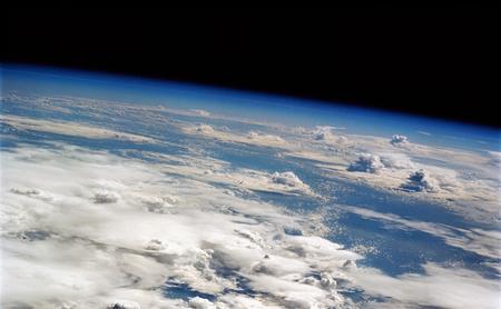 Atmosphère terrestre vue de l'espace